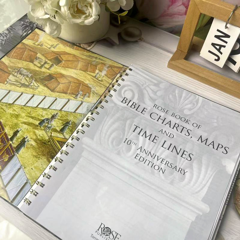 Book of Bible Charts, Maps, and Time Lines